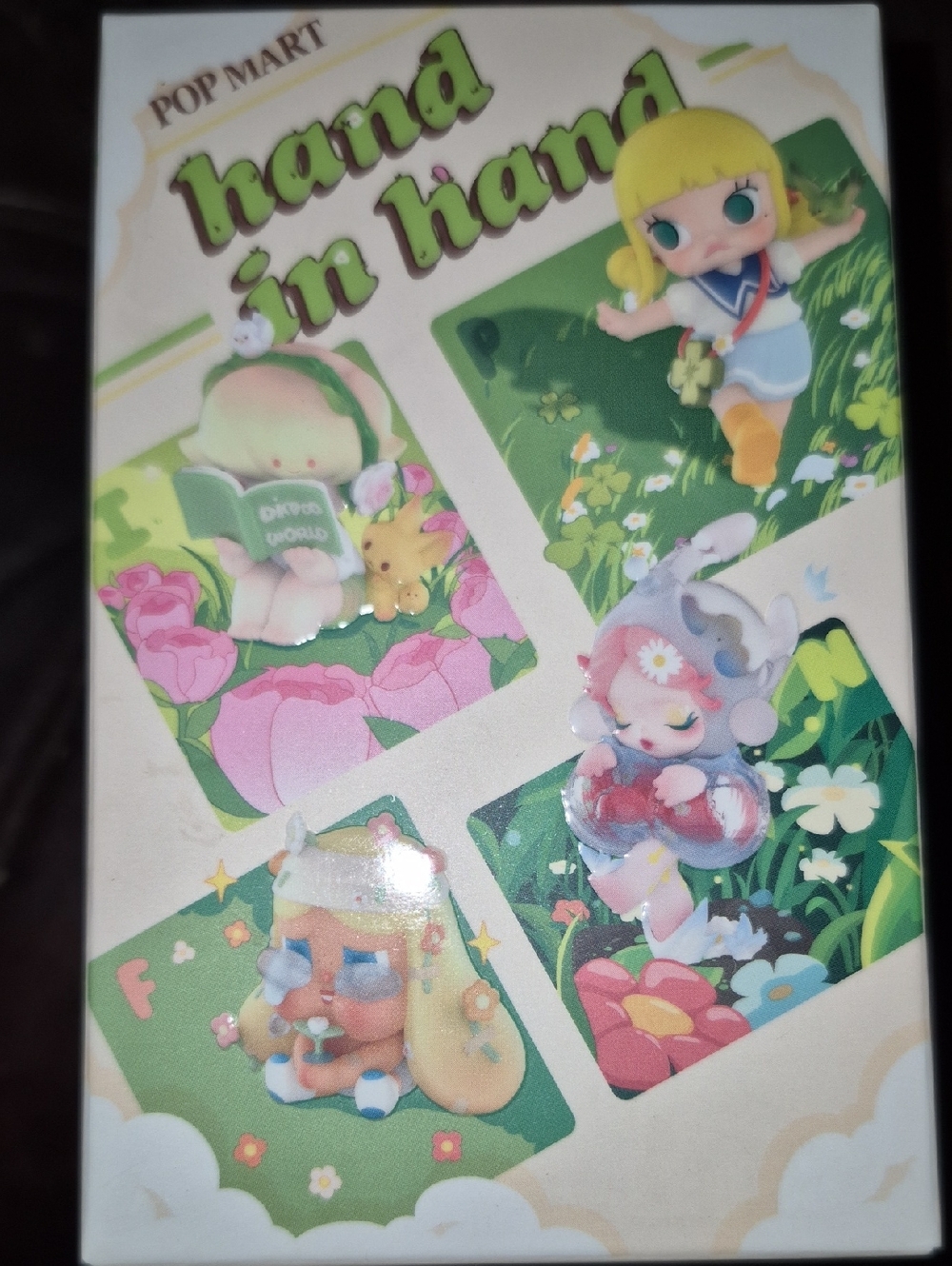 Pop Mart Collectible Vinyl Figure Box - Hand In Hand Figurine